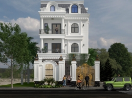 BIỆT THỰ 3 TẦNG 