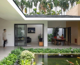 Ngôi nhà sân vườn cho gia đình