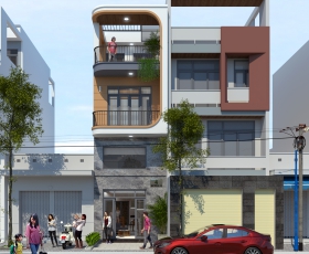 Nhà phố Lê Văn Quới