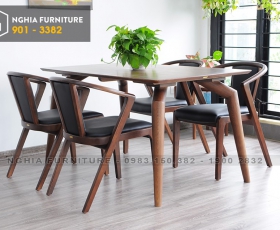 Bàn gỗ mặt đá Marble italy